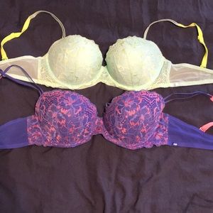 Victoria’s Secret PINK 36-D Push-up Bras